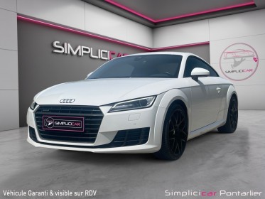 Audi tt coupe 2.0 tfsi 230 quattro s tronic 6 occasion simplicicar pontarlier simplicicar simplicibike france
