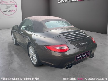 Porsche 911 carrera cabriolet 997 s cabriolet. 3.8i 385 pdk a. occasion simplicicar vaucresson simplicicar simplicibike france