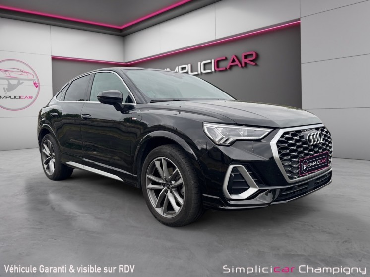 Audi q3 sportback 35 tfsi 150 ch s tronic 7 s line - hayon electrique - caméra de recul - carplay occasion... Audi q3 sportback 35 tfsi 150 ch s tronic 7 s line - hayon electrique - caméra de recul - carplay occasion...