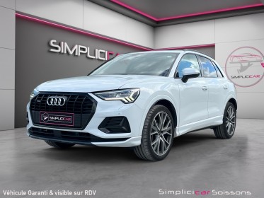 Audi q3 q3 40 tdi 190 stronic7 quattro design luxe - suivi complet/toit pano/cockpit/caméra/ja20 - garantie 12 mois occasion...