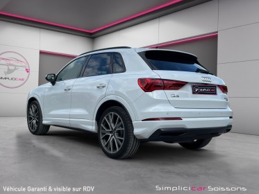 Audi q3 q3 40 tdi 190 stronic7 quattro design luxe - suivi complet/toit pano/cockpit/caméra/ja20 - garantie 12 mois occasion...