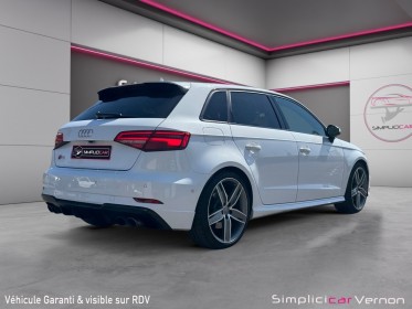 Audi s3 sportback 2.0 tfsi 310 s tronic 7 quattro  full entretien audi  applecarplay  garantie 12 mois occasion simplicicar...