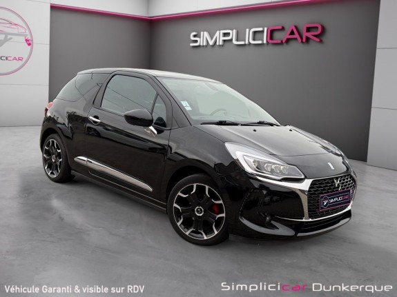 Ds ds 3 1.2 82 bvm5 connected chic / apple carplay / siege chauffant / feux led occasion simplicicar dunkerque simplicicar...