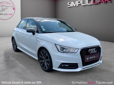 Audi a1 sportback 1.6 tdi 116 s line/garantie 12 mois /radars de recul / occasion toulouse (31) simplicicar simplicibike france