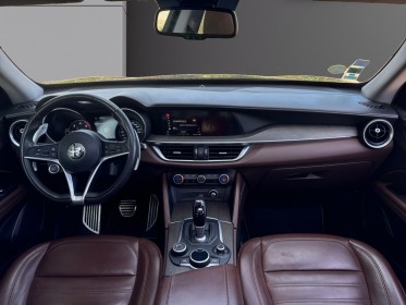 Alfa romeo stelvio 2.2 210 ch q4 at8 lusso garantie 12 mois toit ouvrant / carplay / sieges volant chauff / camera occasion...