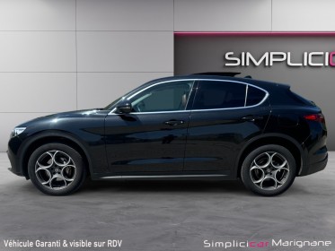 Alfa romeo stelvio 2.2 210 ch q4 at8 lusso garantie 12 mois toit ouvrant / carplay / sieges volant chauff / camera occasion...