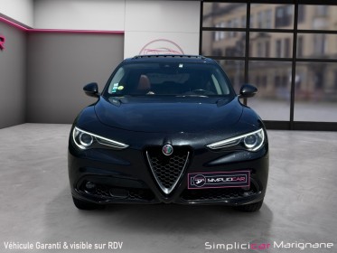 Alfa romeo stelvio 2.2 210 ch q4 at8 lusso garantie 12 mois toit ouvrant / carplay / sieges volant chauff / camera occasion...