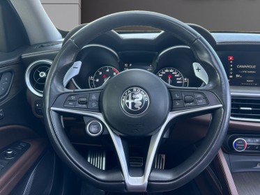 Alfa romeo stelvio 2.2 210 ch q4 at8 lusso garantie 12 mois toit ouvrant / carplay / sieges volant chauff / camera occasion...