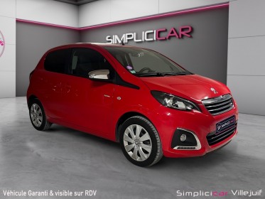 Peugeot 108 vti 72ch ss bvm5 style, apple carplay, caméra de recul, garantie 12 mois occasion simplicicar villejuif ...