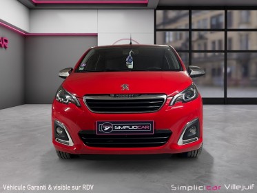 Peugeot 108 vti 72ch ss bvm5 style, apple carplay, caméra de recul, garantie 12 mois occasion simplicicar villejuif ...