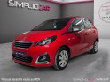 Peugeot 108 vti 72ch ss bvm5 style, apple carplay, caméra de recul, garantie 12 mois occasion simplicicar villejuif ...