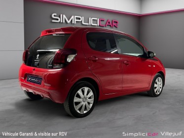 Peugeot 108 vti 72ch ss bvm5 style, apple carplay, caméra de recul, garantie 12 mois occasion simplicicar villejuif ...