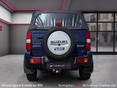 Suzuki jimny cabriolet 1.3 vvt série spéciale edition bluesky occasion simplicicar brive la gaillarde  simplicicar...