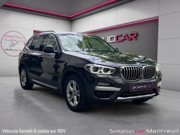 Bmw x3 g01 xdrive20d 190ch bva8 xline 1ere main garantie 12 mois occasion montreuil (porte de vincennes)(75) simplicicar...