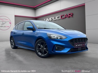 Ford focus 1.0 ecoboost 125 ss st line-carnet d'entretien - garantie 12 mois occasion simplicicar brest simplicicar...