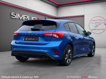 Ford focus 1.0 ecoboost 125 ss st line-carnet d'entretien - garantie 12 mois occasion simplicicar brest simplicicar...