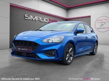 Ford focus 1.0 ecoboost 125 ss st line-carnet d'entretien - garantie 12 mois occasion simplicicar brest simplicicar...