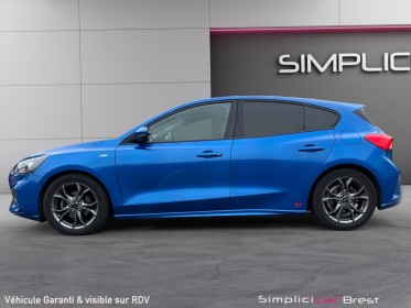 Ford focus 1.0 ecoboost 125 ss st line-carnet d'entretien - garantie 12 mois occasion simplicicar brest simplicicar...