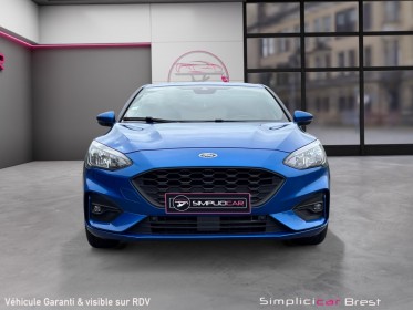 Ford focus 1.0 ecoboost 125 ss st line-carnet d'entretien - garantie 12 mois occasion simplicicar brest simplicicar...