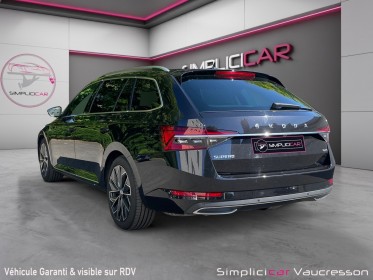 Skoda superb combi 2.0 tdi 200 scr dsg7 4x4 laurin  klement occasion simplicicar vaucresson simplicicar simplicibike france