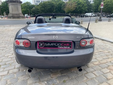 Mazda mx-5 roadster coupe mx  1.8 mzr 130ch elegance cuir occasion paris 15ème (75) simplicicar simplicibike france