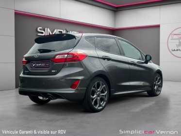 Ford fiesta 1.0 st line 125 mhev  regulateur de vitesse adaptatif  applecarplay  parkassist  garantie 12 mois occasion...