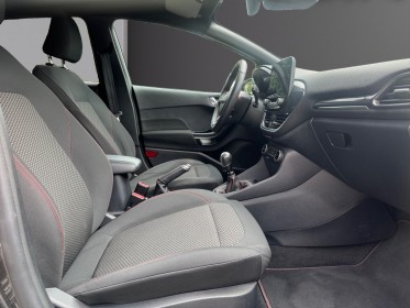 Ford fiesta 1.0 st line 125 mhev  regulateur de vitesse adaptatif  applecarplay  parkassist  garantie 12 mois occasion...