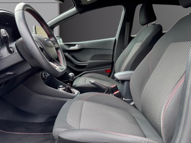 Ford fiesta 1.0 st line 125 mhev  regulateur de vitesse adaptatif  applecarplay  parkassist  garantie 12 mois occasion...