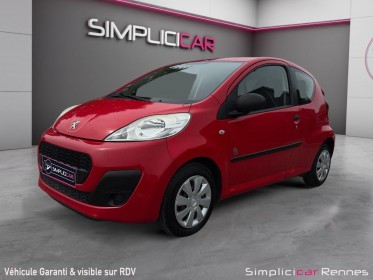 Peugeot 107 1.0 68ch série 64 - moteur à chaine toyota - clim occasion simplicicar rennes simplicicar simplicibike france