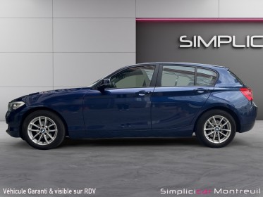 Bmw serie 1 f20 lci 116i 109 ch lounge, garantie 12 mois occasion montreuil (porte de vincennes)(75) simplicicar simplicibike...