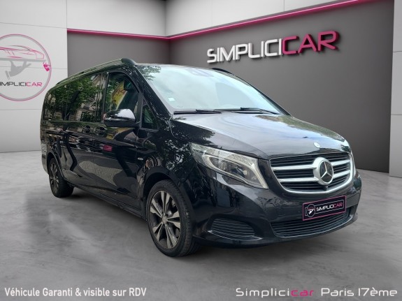 Mercedes classe v extra-long 250 d 7g-tronic plus executive portes éléctriques/caméra 360 occasion paris 17ème (75)(porte...