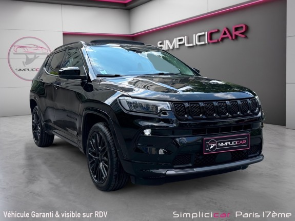 Jeep compass 1.3 phev t4 190 ch 4xe eawd limited occasion paris 17ème (75)(porte maillot) simplicicar simplicibike france