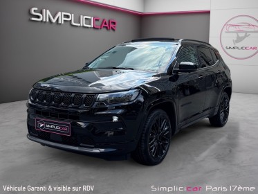 Jeep compass 1.3 phev t4 190 ch 4xe eawd limited occasion paris 17ème (75)(porte maillot) simplicicar simplicibike france