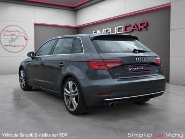 Audi a3 sportback 1.5 tfsi cod 150 ch s tronic 7 s line révisée garantie 12 mois occasion simplicicar vichy simplicicar...