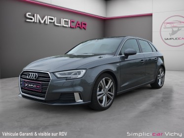 Audi a3 sportback 1.5 tfsi cod 150 ch s tronic 7 s line révisée garantie 12 mois occasion simplicicar vichy simplicicar...