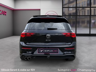 Volkswagen golf 2.0 tdi 200 ch / gtd / toit ouvrant / harman kardon / affichage tete haute / carplay / led occasion...