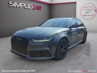Audi rs6 avant performance v8 4.0 tfsi 605 quattro tiptronic 8. occasion  simplicicar vaucresson nice - pfvauto simplicicar...