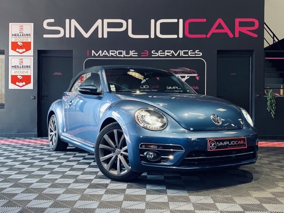 Volkswagen coccinelle ii cabriolet 1.2 tsi 150  dsg7  exclusive - garantie 12 mois occasion  simplicicar aix les bains...