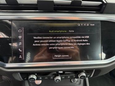 Audi q3 q3 35 tfsi 150 ch s tronic 7 design, coffre électrique, garantie 12 mois occasion scl 56 - simplicicar vannes...