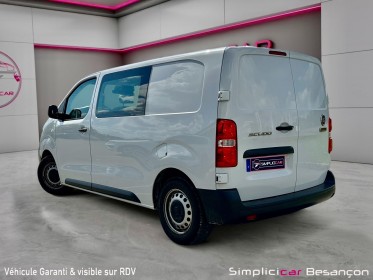 Fiat scudo cabine approfondie repliable bluehdi 120ch / tva recuperable / ss bvm6 occasion simplicicar besanÇon simplicicar...