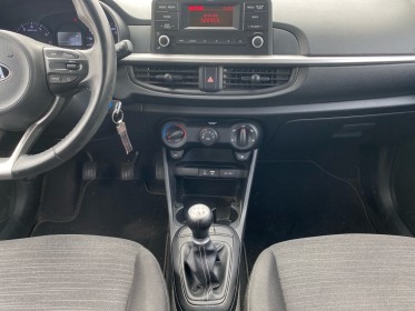Kia picanto 1.0 essence mpi 67 ch bvm5 active - idéal jeune permis, 5,8l/100, bluetooth, clim - garantie 12 mois occasion...
