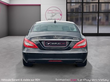 Mercedes classe cls 350 cdi blueefficiency 4-matic a occasion simplicicar velay simplicicar simplicibike france