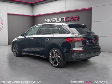 Audi a3 sportback 35 tfsi mild hybrid 150 s tronic 7 s line attelage garantie 12 mois occasion scl 56 - simplicicar vannes...