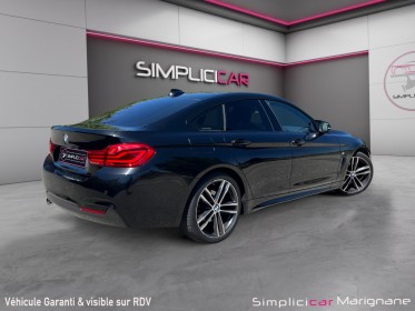 Bmw bmw serie 4 418d m sport -gps-camera de recul-interieur cuir-garantie 12 mois- occasion simplicicar marignane ...