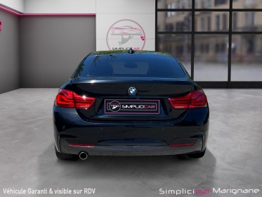 Bmw bmw serie 4 418d m sport -gps-camera de recul-interieur cuir-garantie 12 mois- occasion simplicicar marignane ...