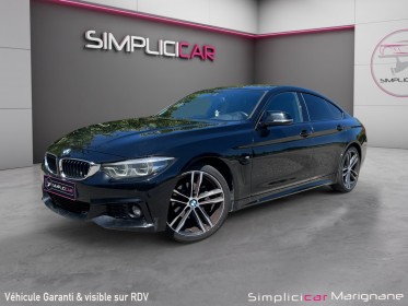 Bmw bmw serie 4 418d m sport -gps-camera de recul-interieur cuir-garantie 12 mois- occasion simplicicar marignane ...