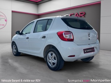 Dacia sandero 1.2 16v 75 e6 ambiance vitres electriques garantie 12 mois occasion montpellier (34) simplicicar simplicibike...