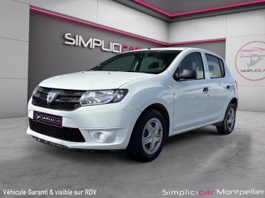 Dacia sandero 1.2 16v 75 e6 ambiance vitres electriques garantie 12 mois occasion montpellier (34) simplicicar simplicibike...
