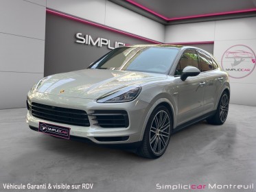 Porsche cayenne coupe e-hybrid 3.0 v6 462 ch tiptronic bva sort de révision porsche pack chrono garantie occasion montreuil...