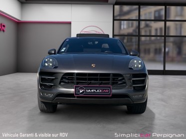 Porsche macan turbo 3.6 v6 400 ch pdk toit ouvrant/caméra/bose/sièges électriques et mémoire/cuir garantie 12 mois...